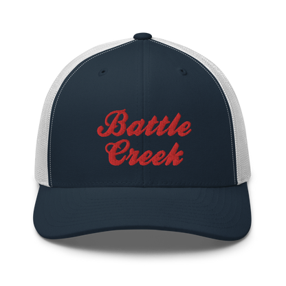 'Battle Creek' Trucker Hat (Cerealmaker Parody)