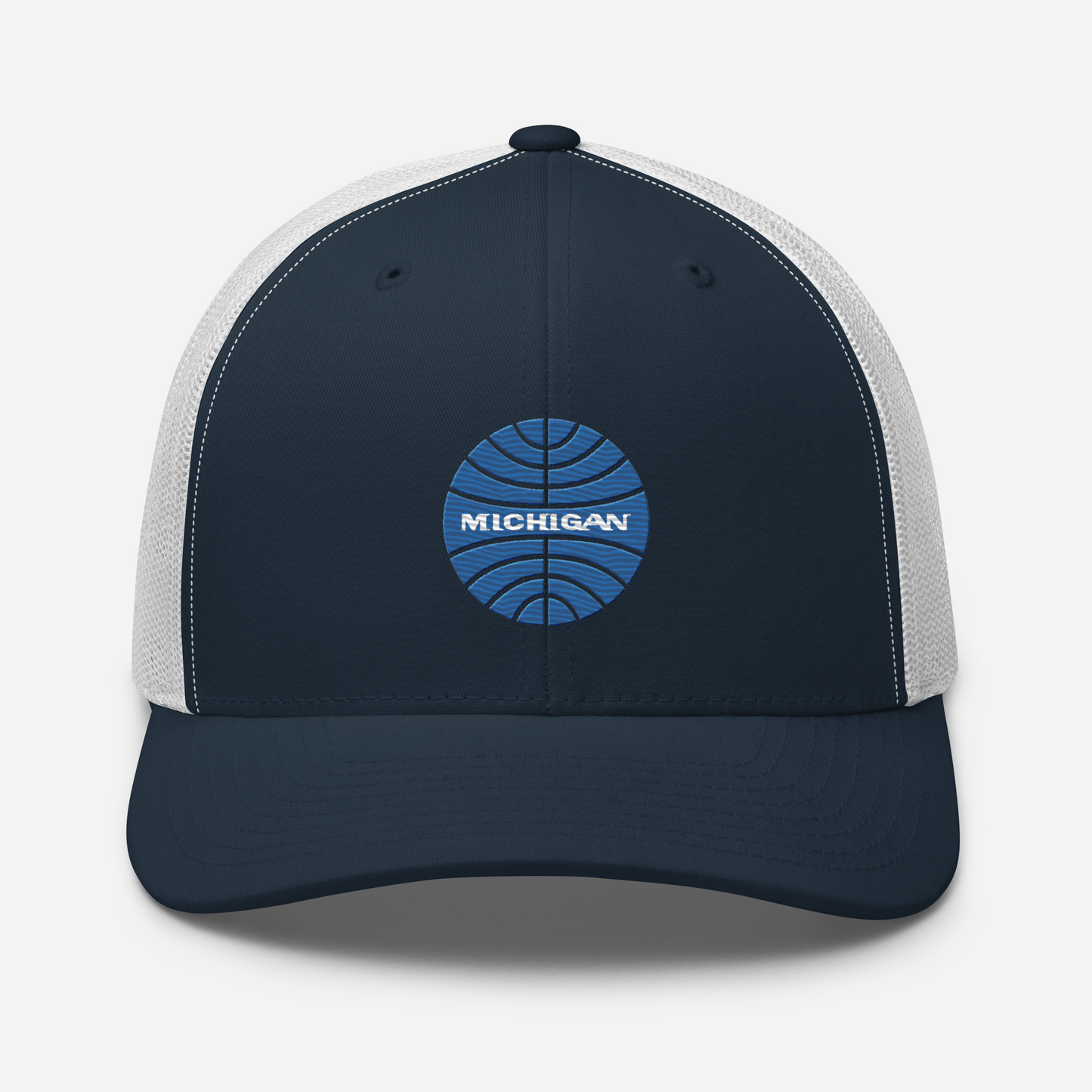 'Michigan' Trucker Hat (Retro Airline Parody)