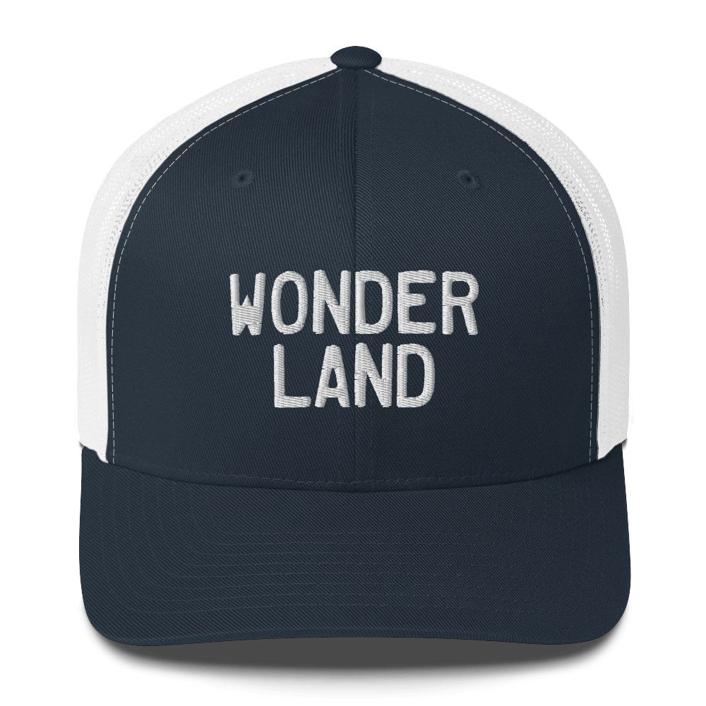 Michigan 'Wonderland' Trucker Cap (Licence Plate Font)