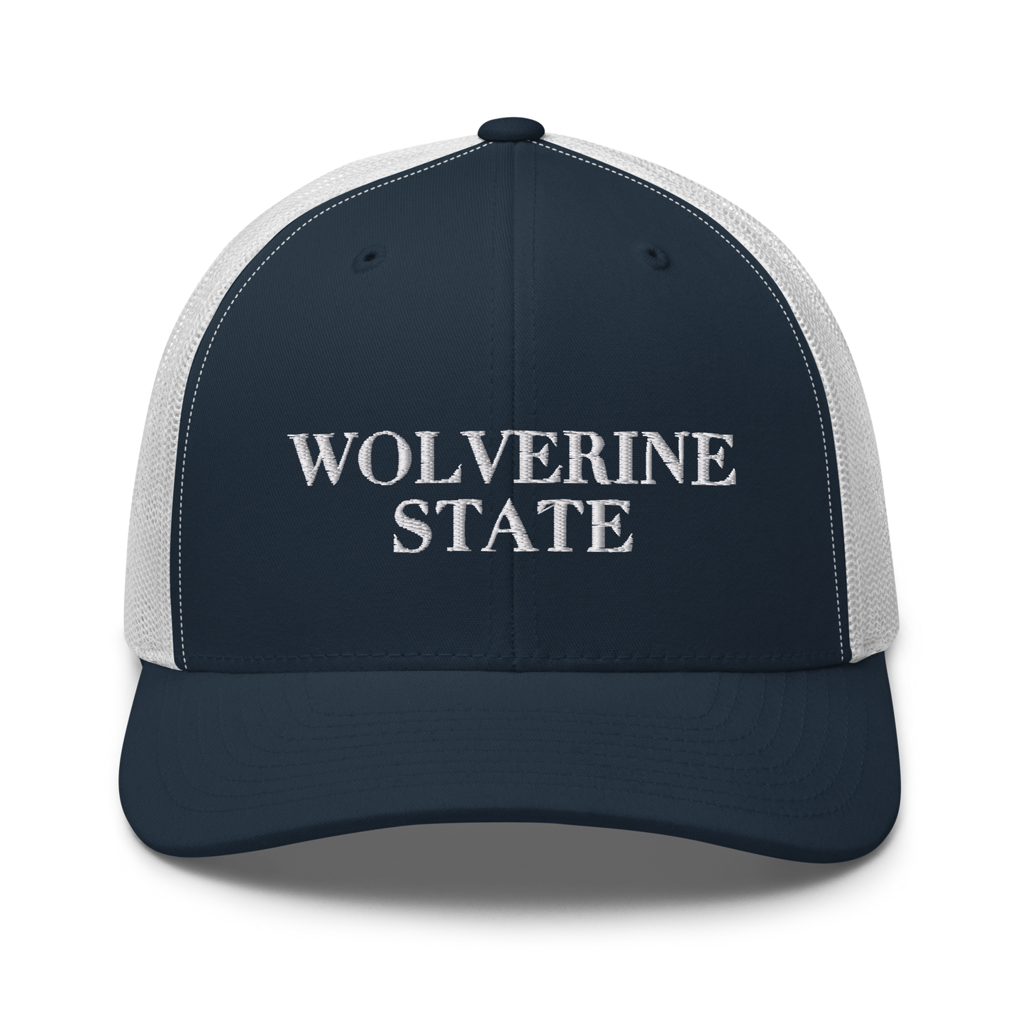 Michigan 'Wolverine State' Trucker Hat (Didone Font)