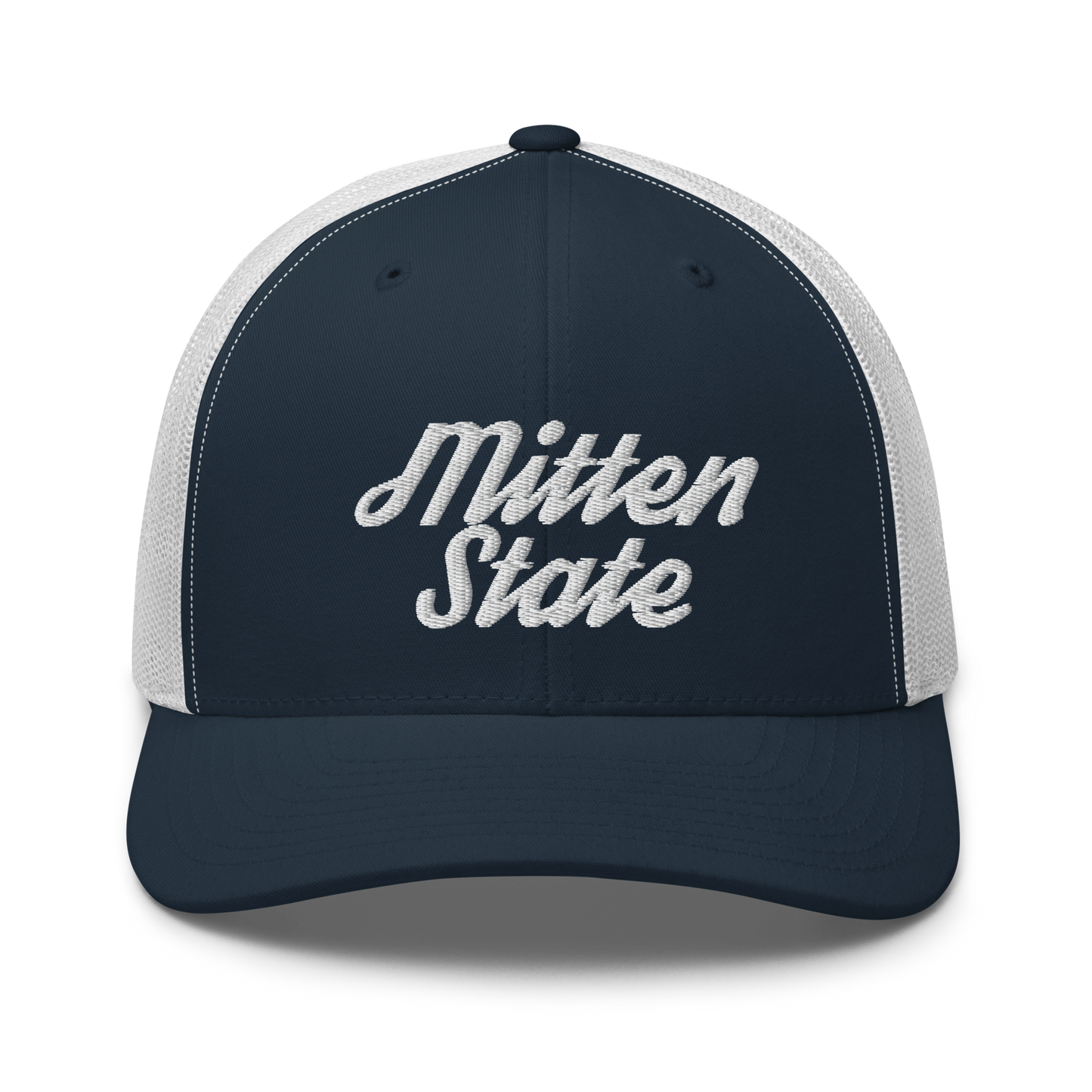 Michigan 'Mitten State' Trucker Hat (Script Font)