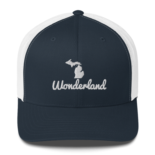 Michigan 'Wonderland' Trucker Hat (Script Font)