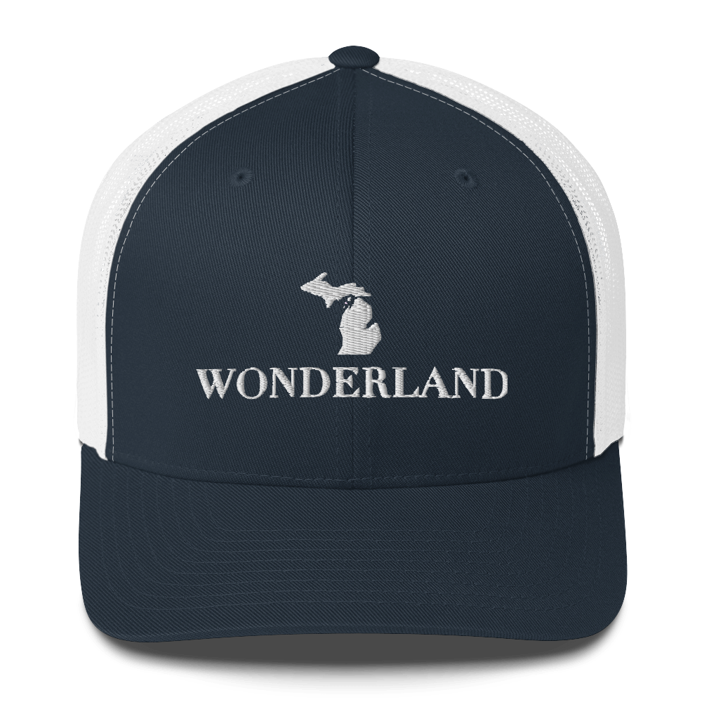 Michigan 'Wonderland' Trucker Hat (Didone Font)