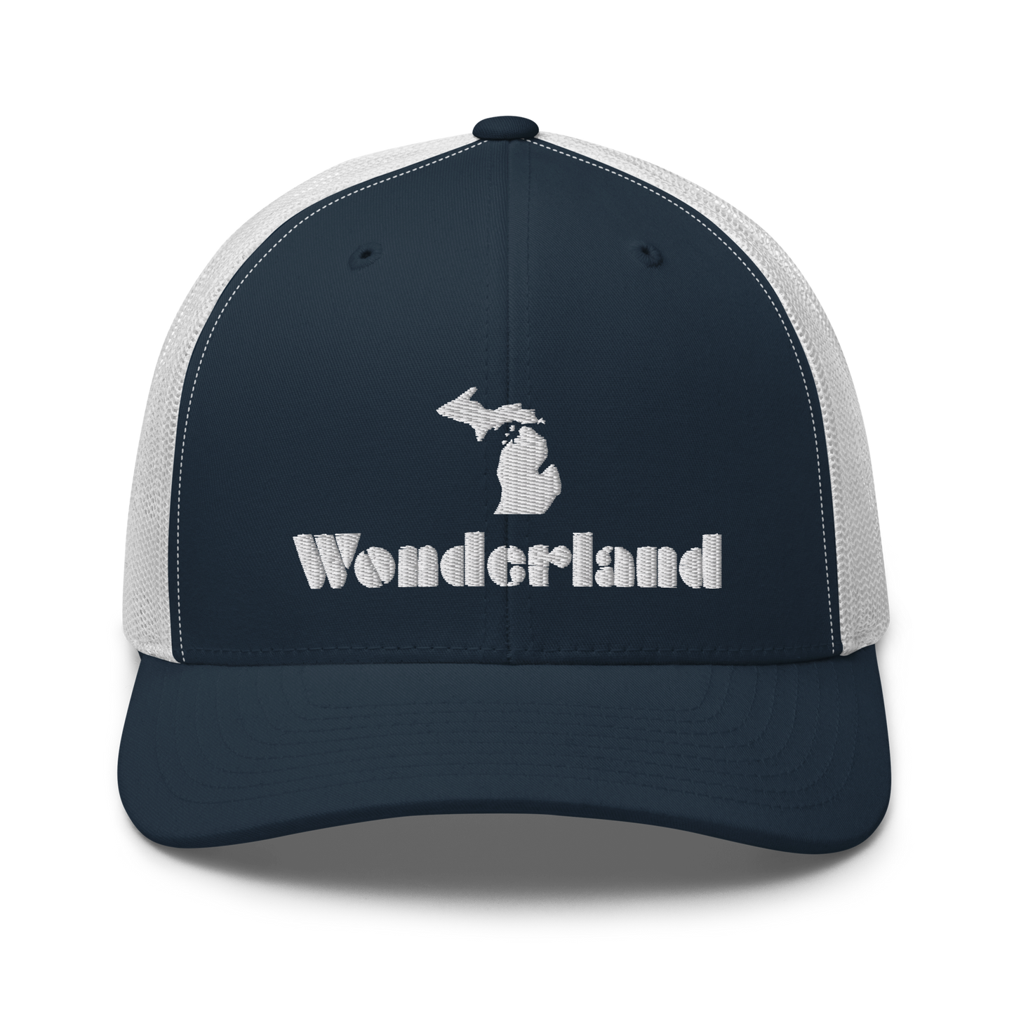 Michigan 'Wonderland' Trucker Hat (Art Deco Font)