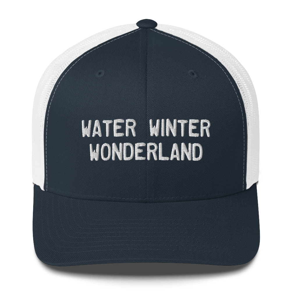 Michigan 'Water Winter Wonderland' Trucker Hat