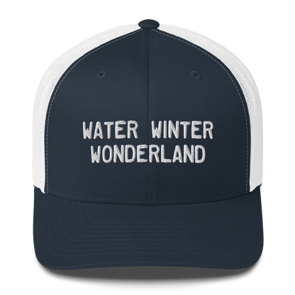 Michigan 'Water Winter Wonderland' Trucker Hat