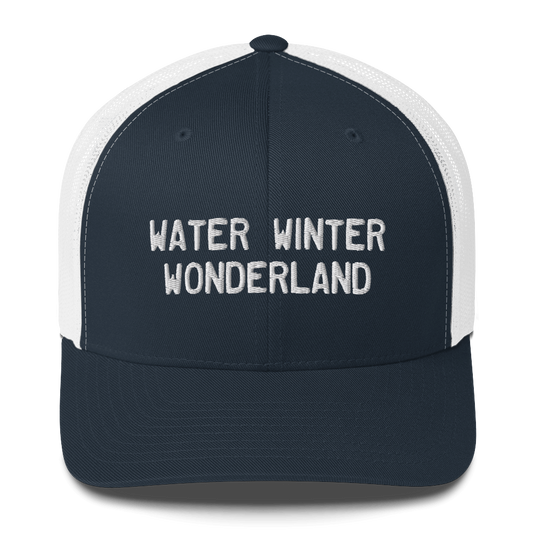 Michigan 'Water Winter Wonderland' Trucker Hat