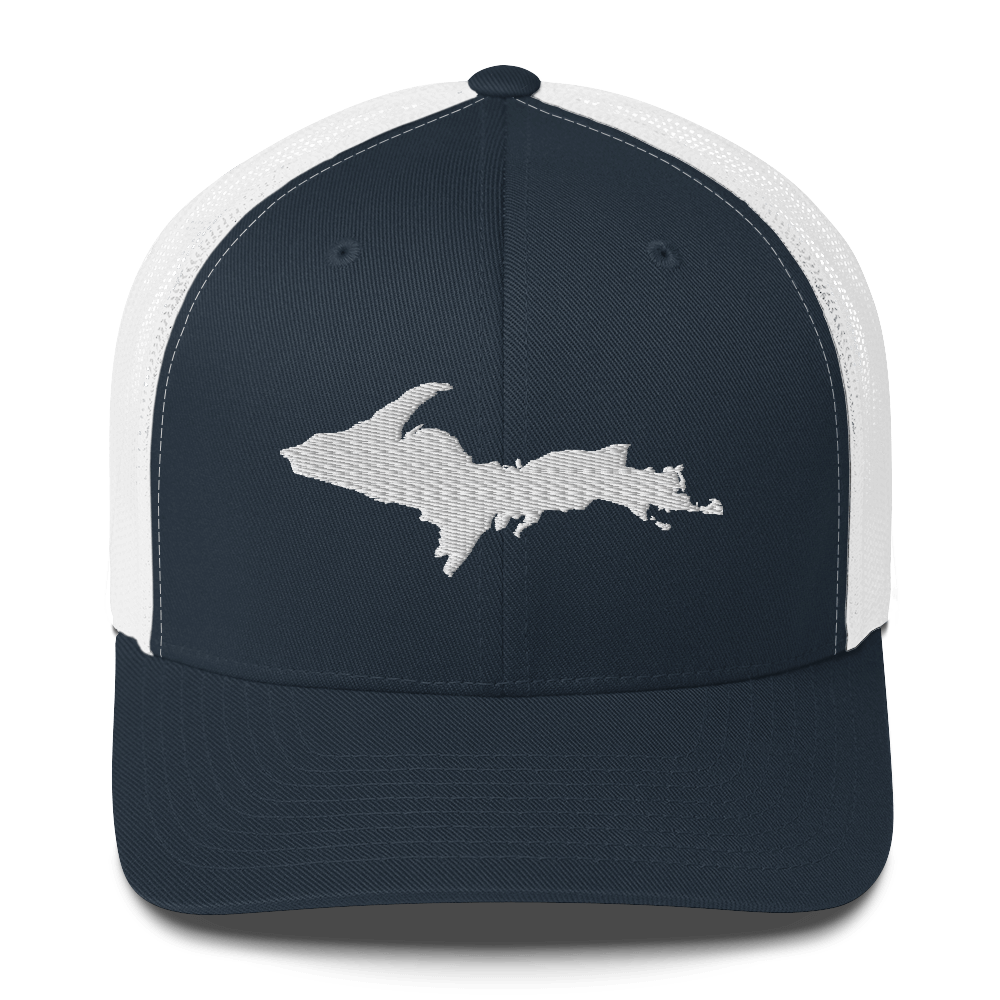 Michigan Upper Peninsula Trucker Hat (w/ UP Outline)