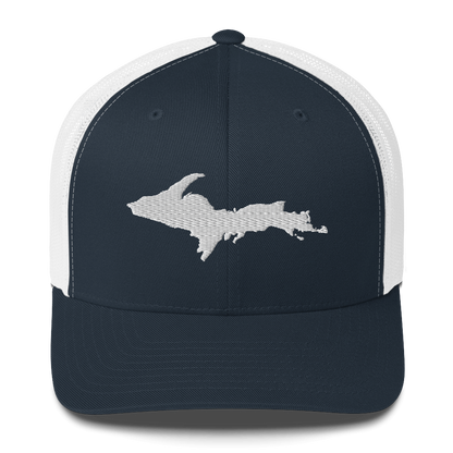 Michigan Upper Peninsula Trucker Hat (w/ UP Outline)