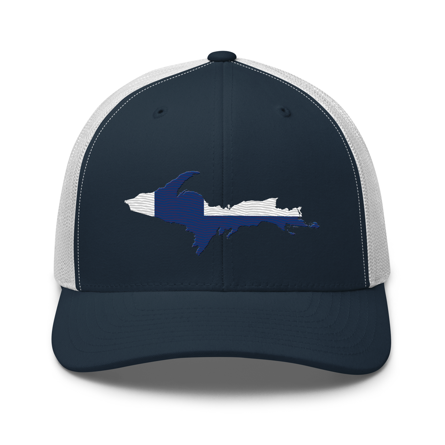 Michigan Upper Peninsula Trucker Hat (w/ UP Finland Outline