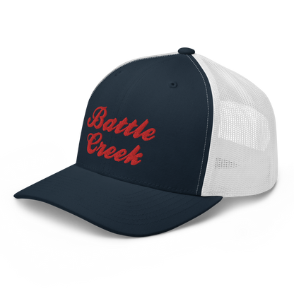 'Battle Creek' Trucker Hat (Cerealmaker Parody)