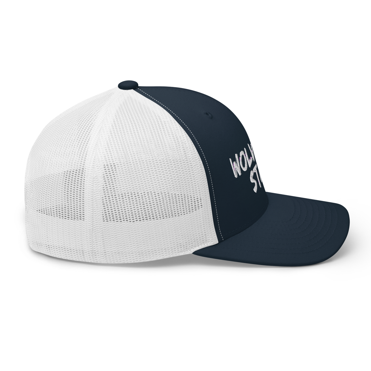 Michigan 'Wolverine State' Trucker Hat (Angry Brush Font)