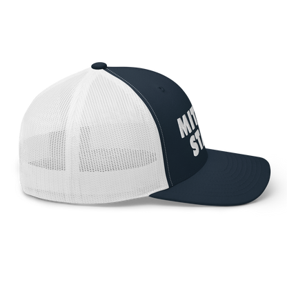 Michigan 'Mitten State' Trucker Hat (Geometric Sans Font)