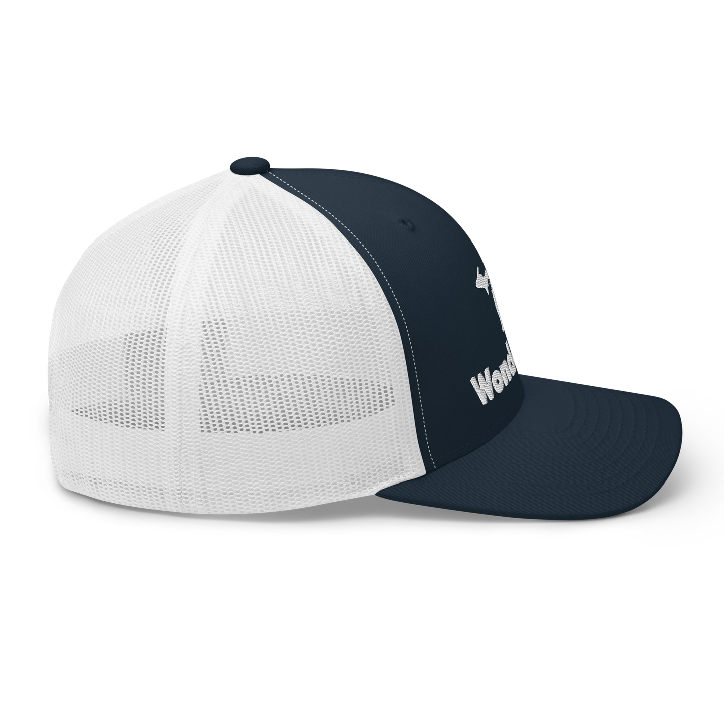 Michigan 'Wonderland' Trucker Hat (Geometric Sans Font)