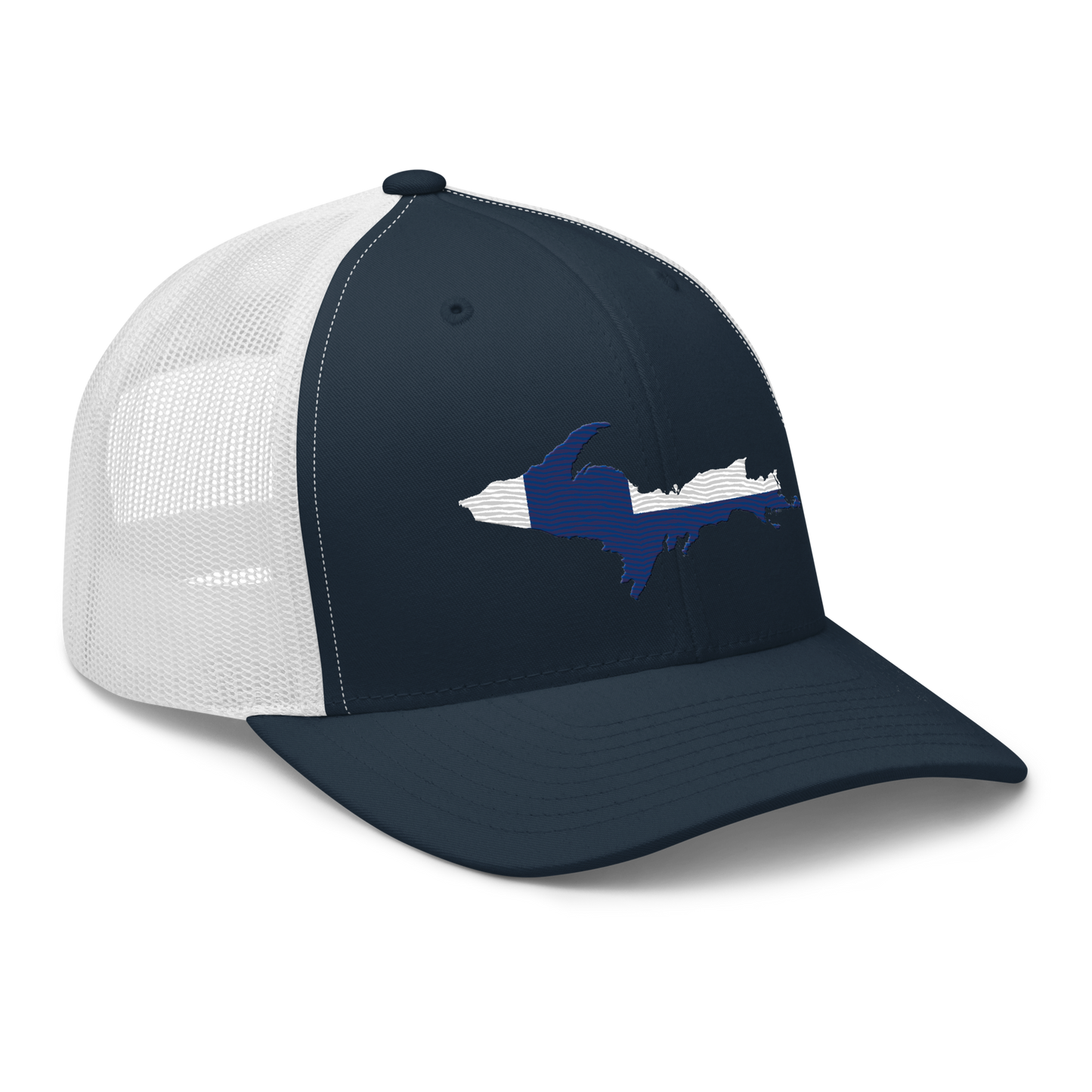 Michigan Upper Peninsula Trucker Hat (w/ UP Finland Outline