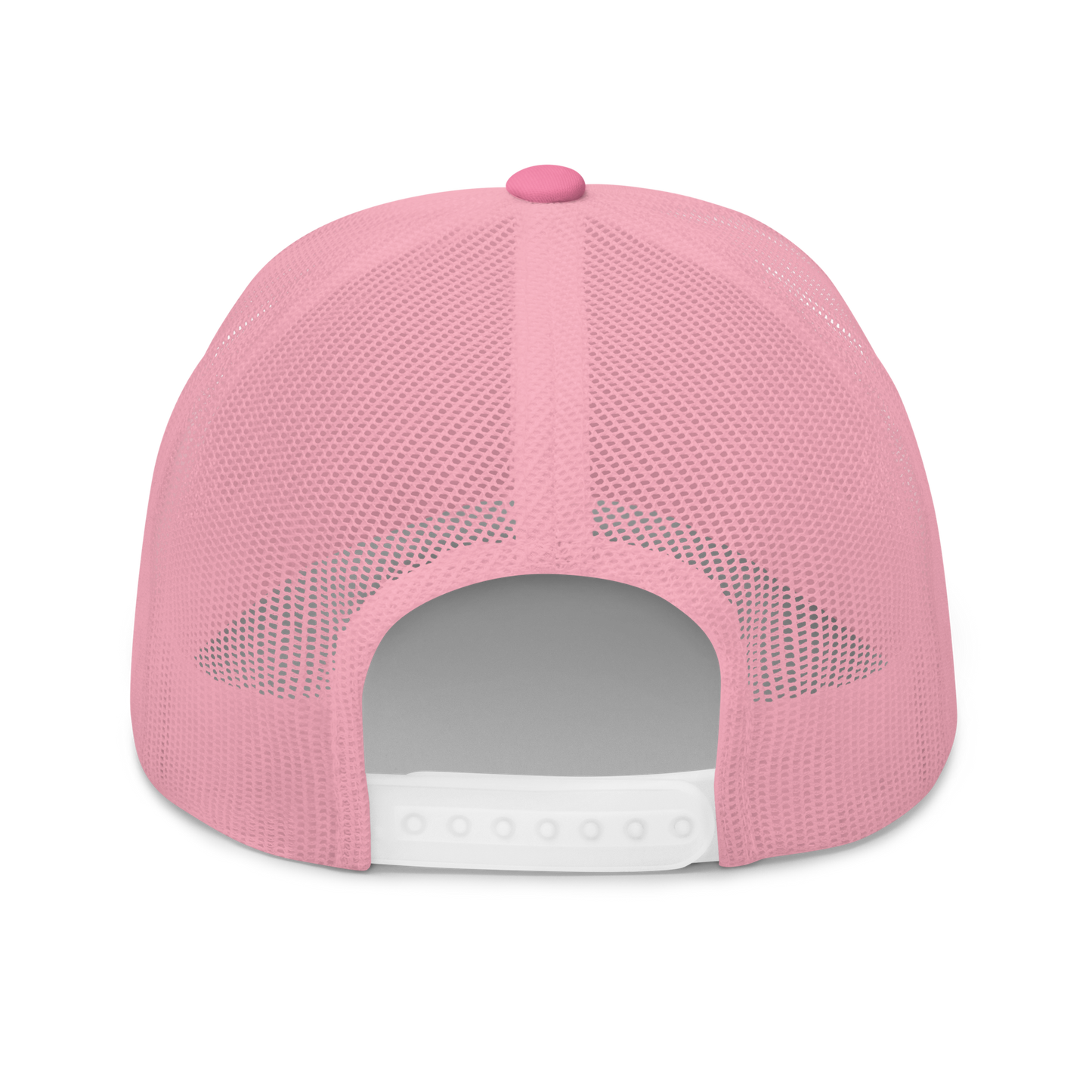 Michigan 'MI' Trucker Hat (1940s Baseball Font) | Pink Embroidery