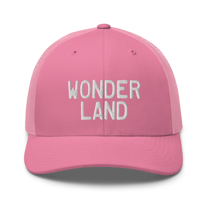 Michigan 'Wonderland' Trucker Cap (Licence Plate Font)