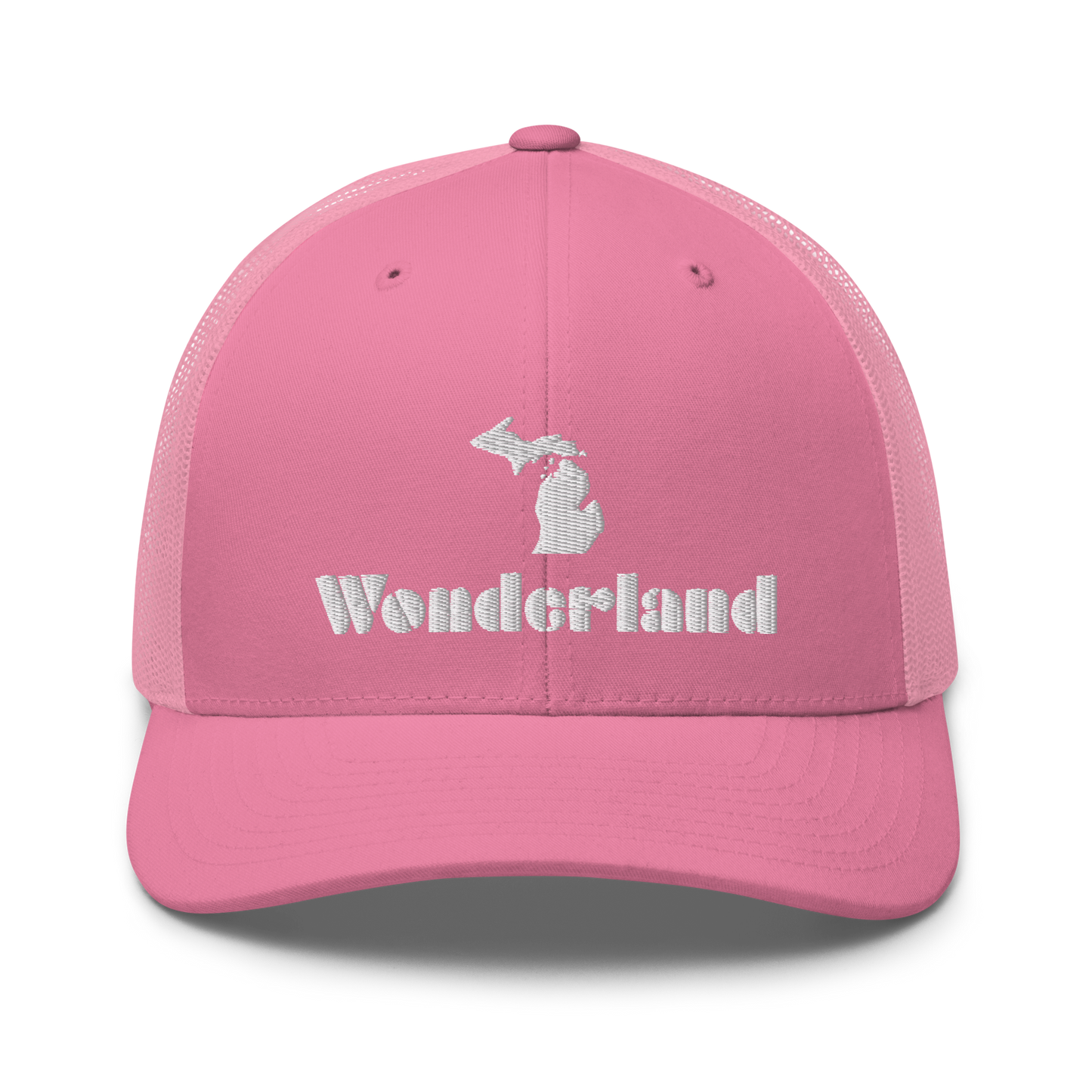 Michigan 'Wonderland' Trucker Hat (Art Deco Font)