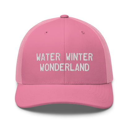 Michigan 'Water Winter Wonderland' Trucker Hat