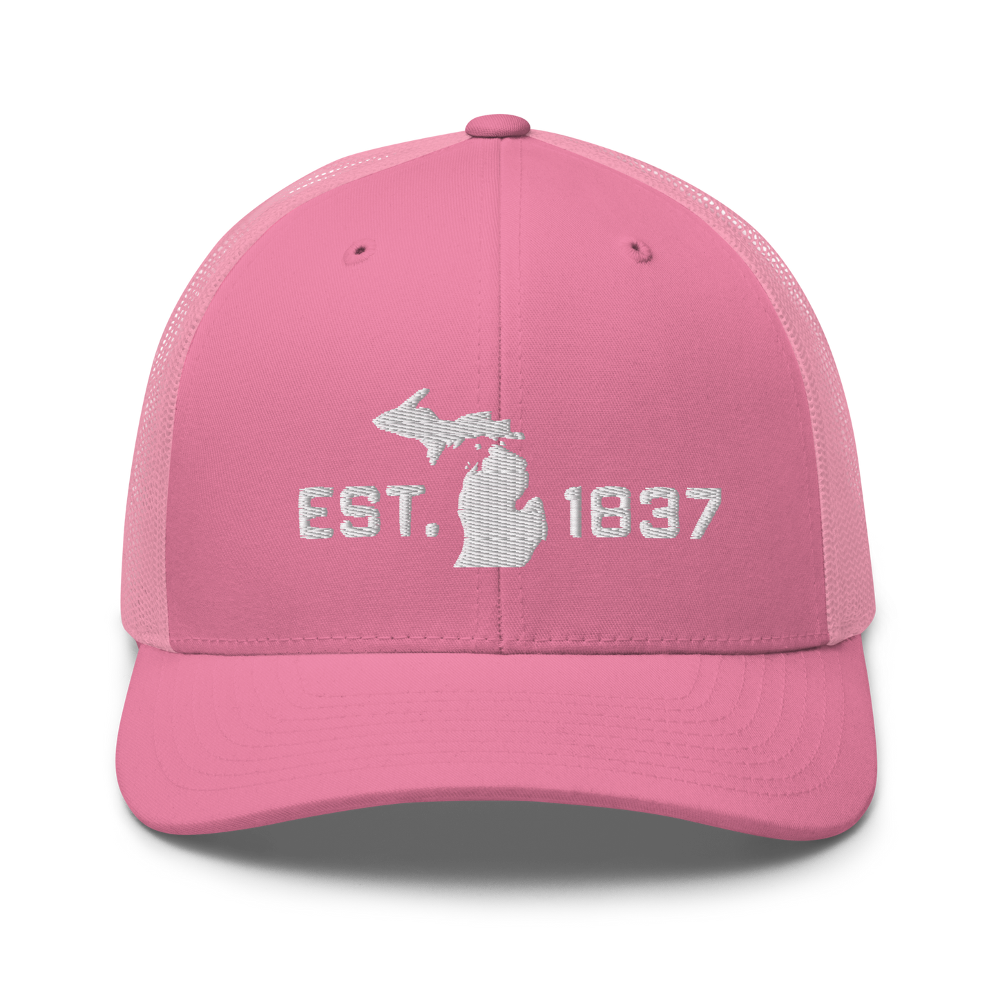 Michigan 'EST 1837' Trucker Hat (Athletic Font)