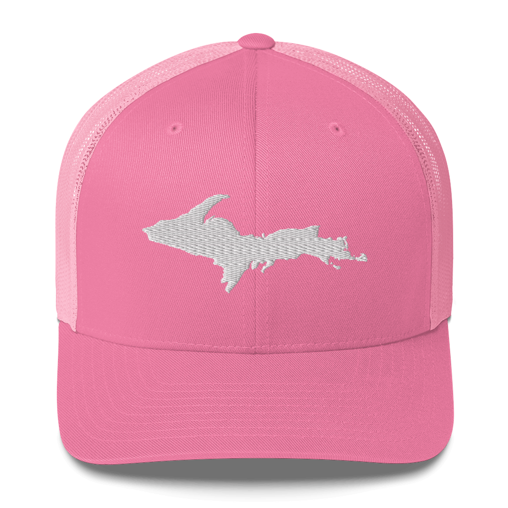 Michigan Upper Peninsula Trucker Hat (w/ UP Outline)