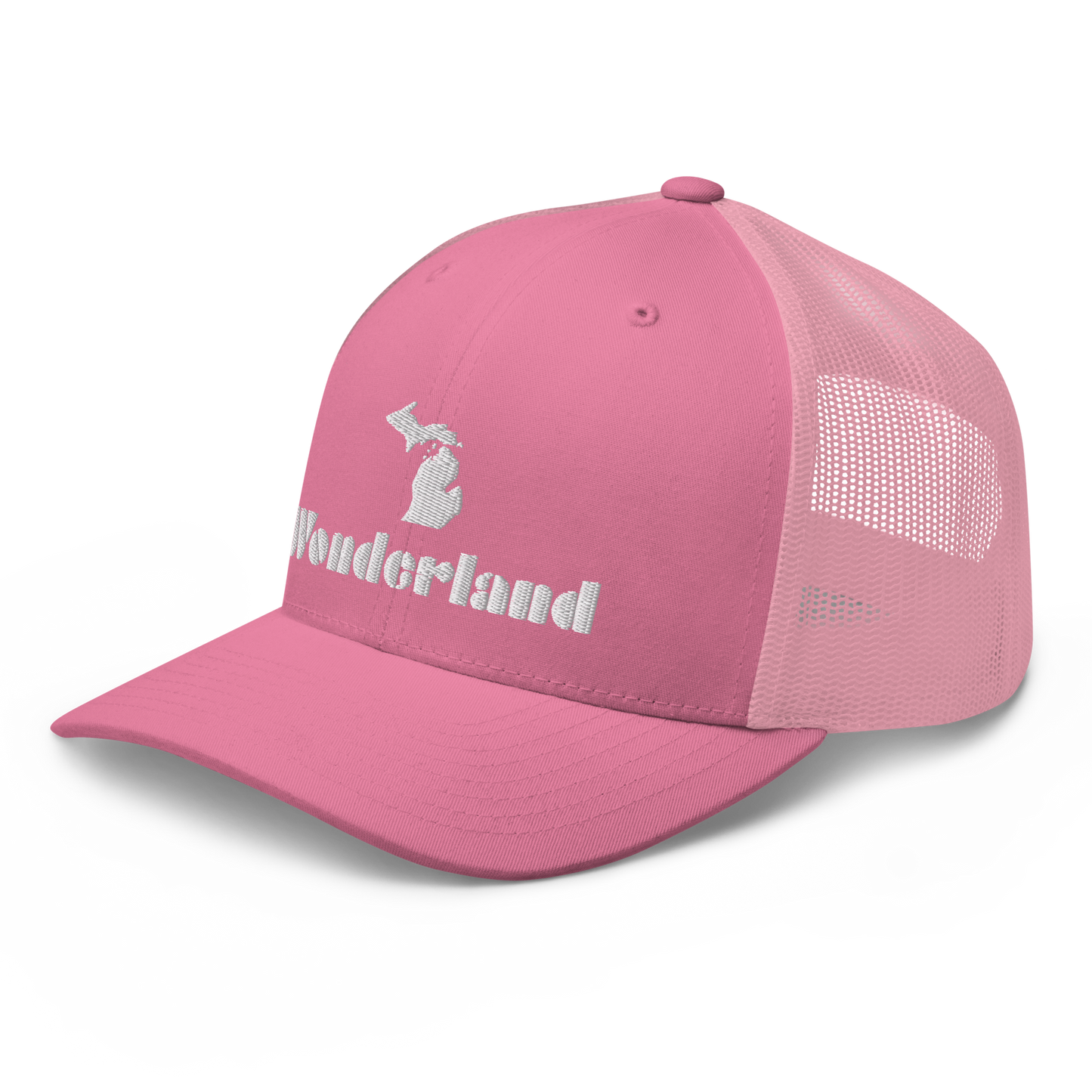 Michigan 'Wonderland' Trucker Hat (Art Deco Font)