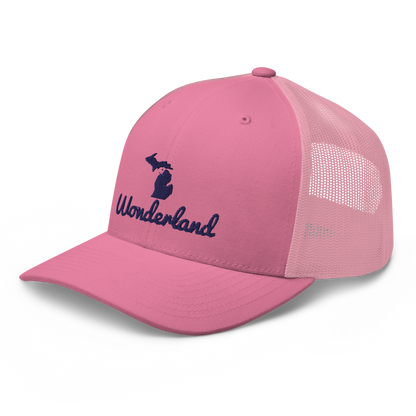 Michigan 'Wonderland' Trucker Hat (Script Font)