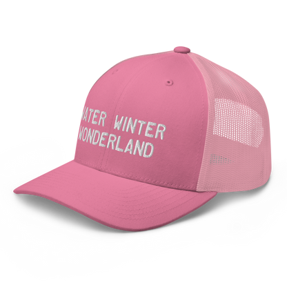 Michigan 'Water Winter Wonderland' Trucker Hat