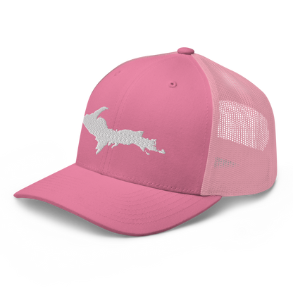 Michigan Upper Peninsula Trucker Hat (w/ UP Outline)