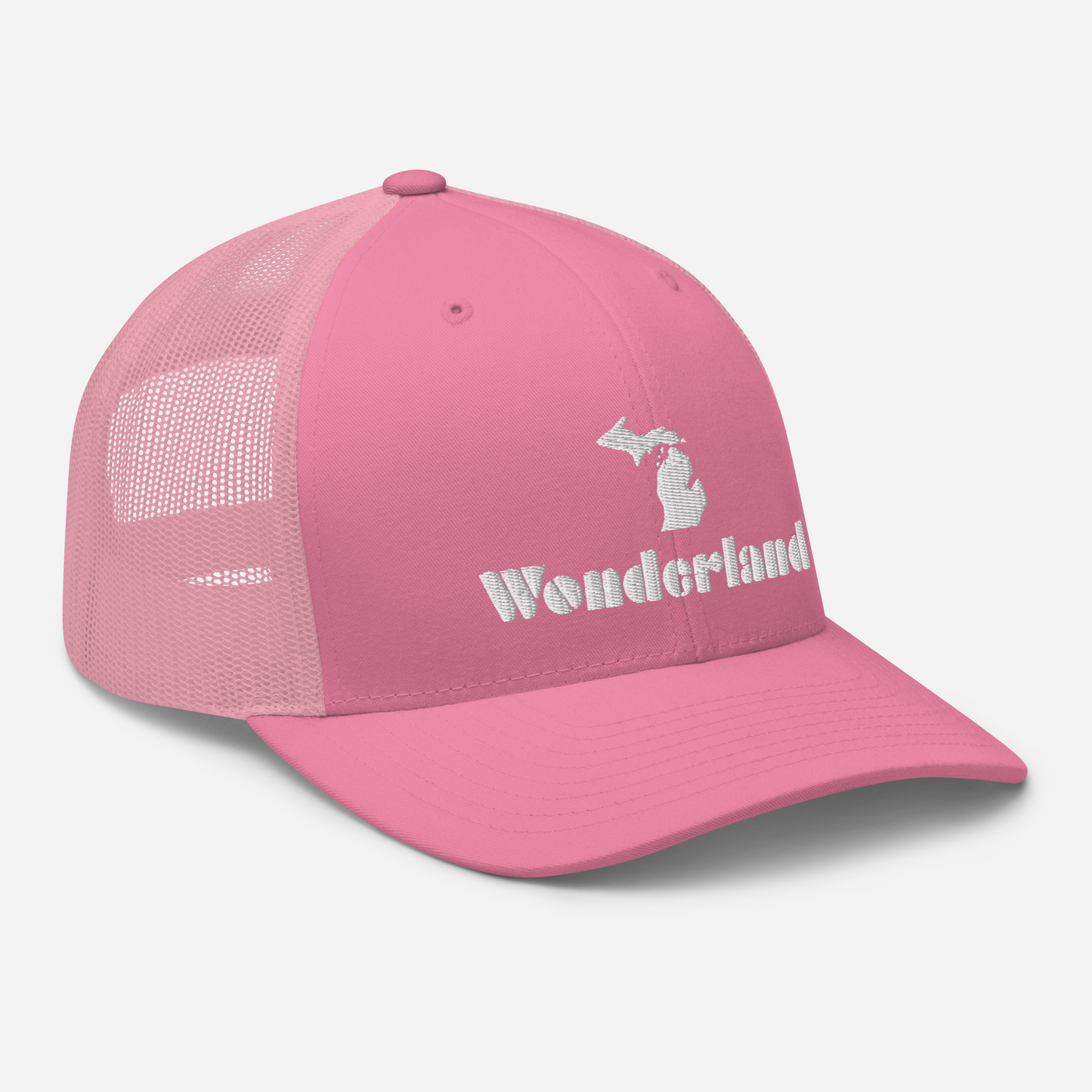 Michigan 'Wonderland' Trucker Hat (Art Deco Font)