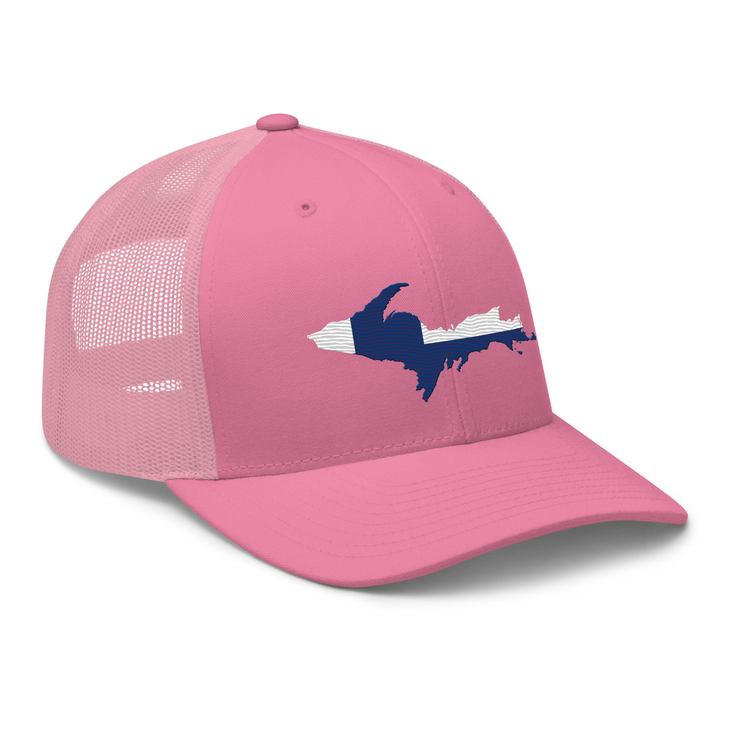 Michigan Upper Peninsula Trucker Hat (w/ UP Finland Outline