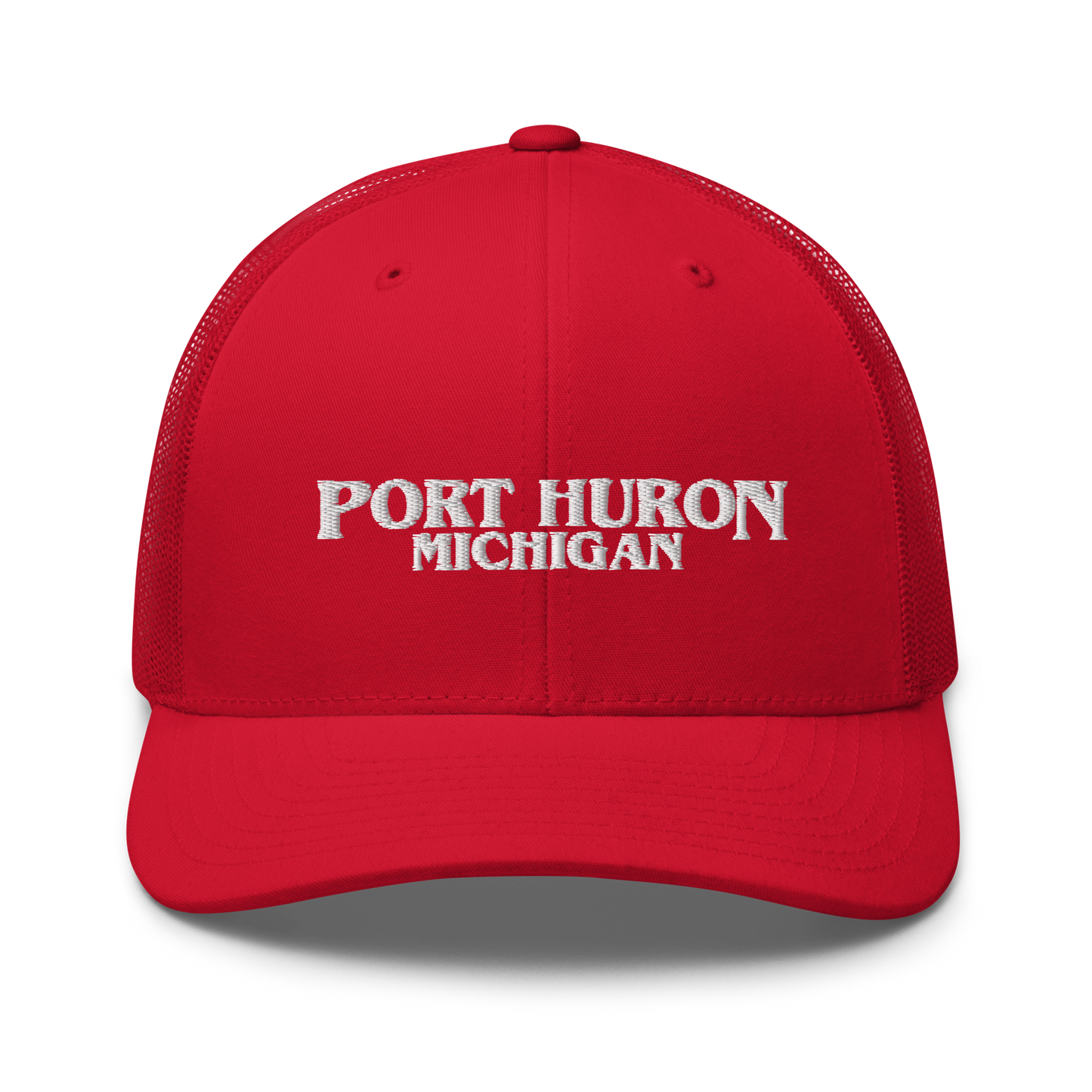 'Port Huron Michigan' Trucker Hat (1980s Drama Parody)