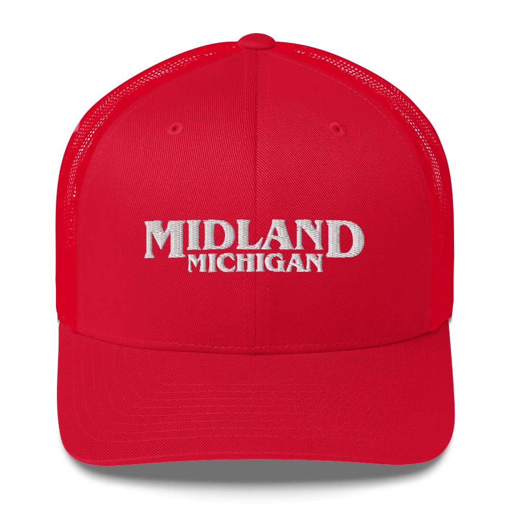 'Midland Michigan' Trucker Hat (1980s Drama Parody)