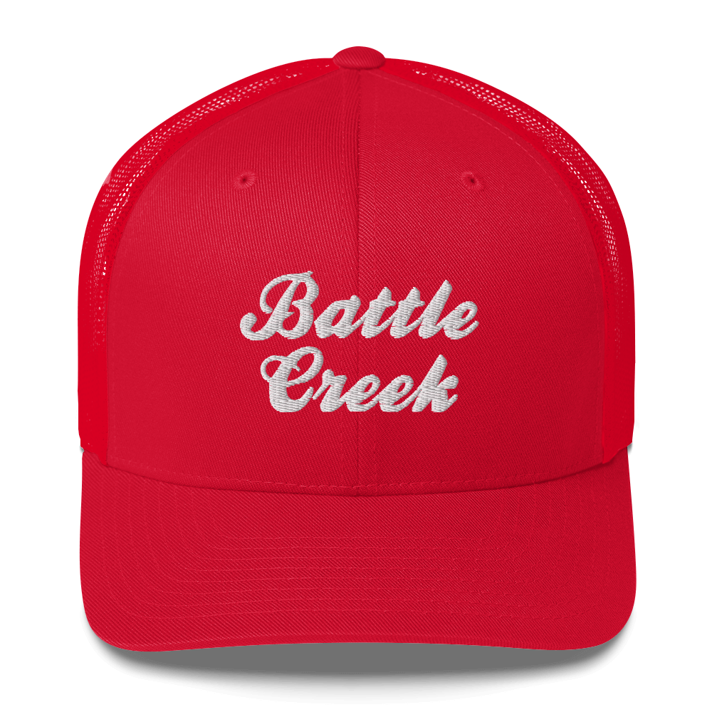 'Battle Creek' Trucker Hat (Cerealmaker Parody)