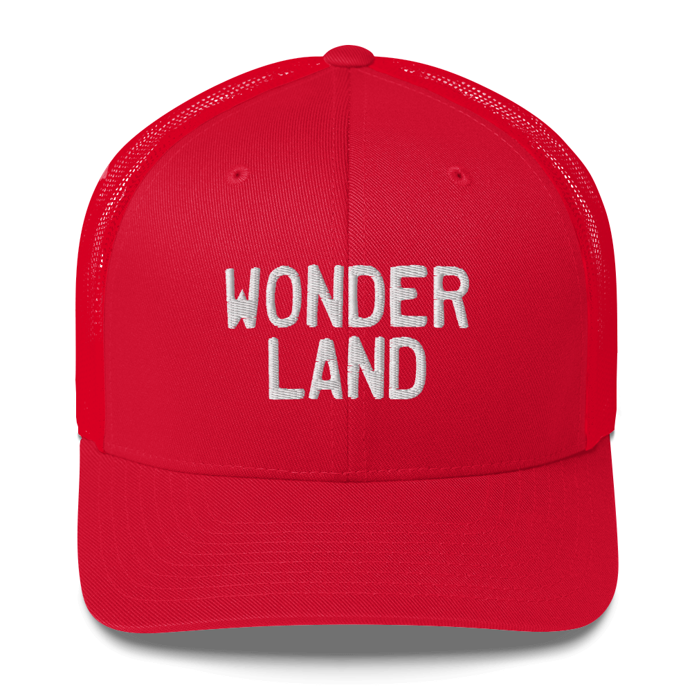 Michigan 'Wonderland' Trucker Cap (Licence Plate Font)