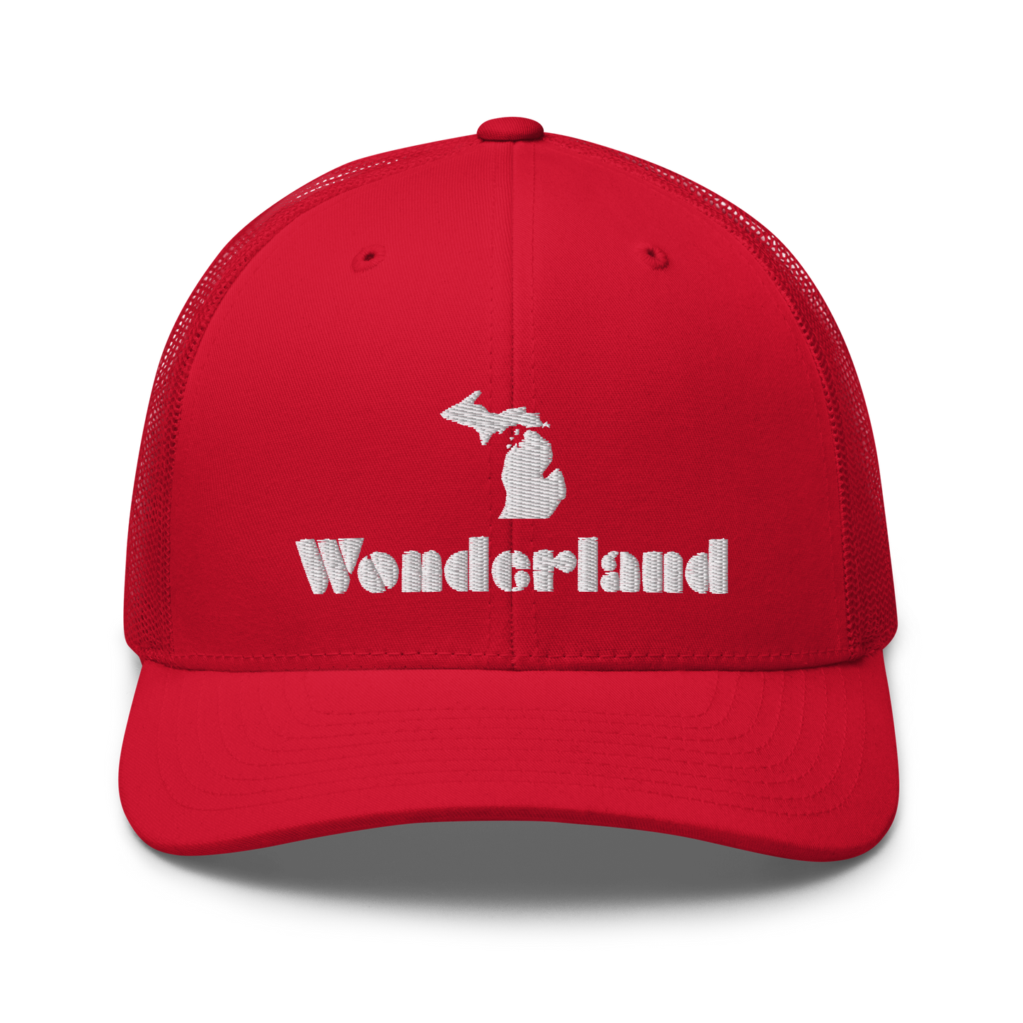 Michigan 'Wonderland' Trucker Hat (Art Deco Font)