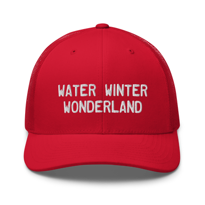 Michigan 'Water Winter Wonderland' Trucker Hat