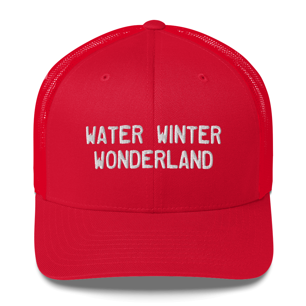 Michigan 'Water Winter Wonderland' Trucker Hat