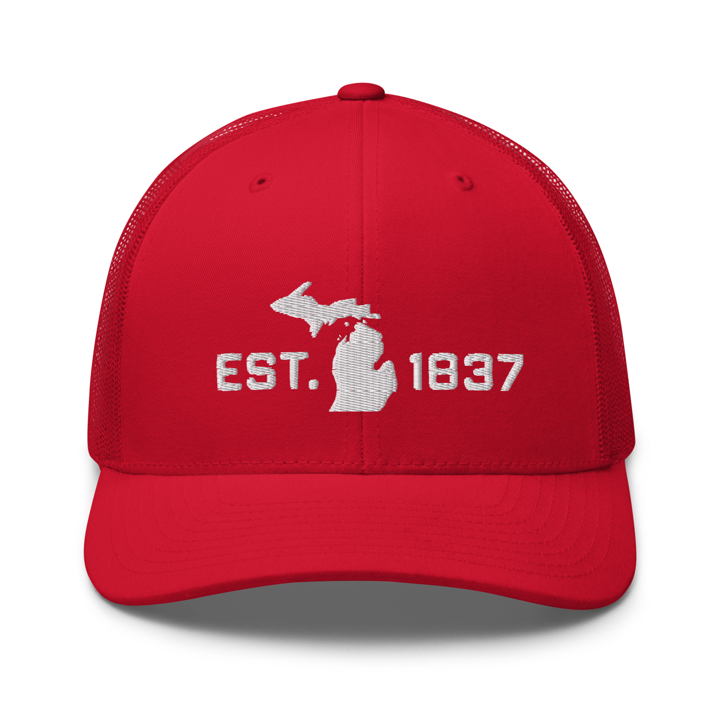 Michigan 'EST 1837' Trucker Hat (Athletic Font)