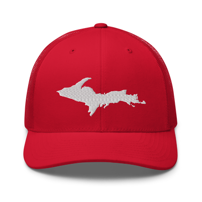 Michigan Upper Peninsula Trucker Hat (w/ UP Outline)