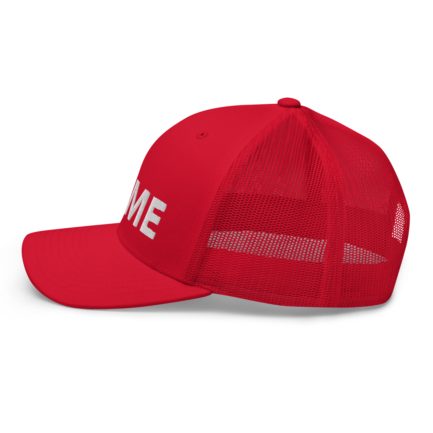 Michigan 'Home' Trucker Hat (Geometric Sans Font)