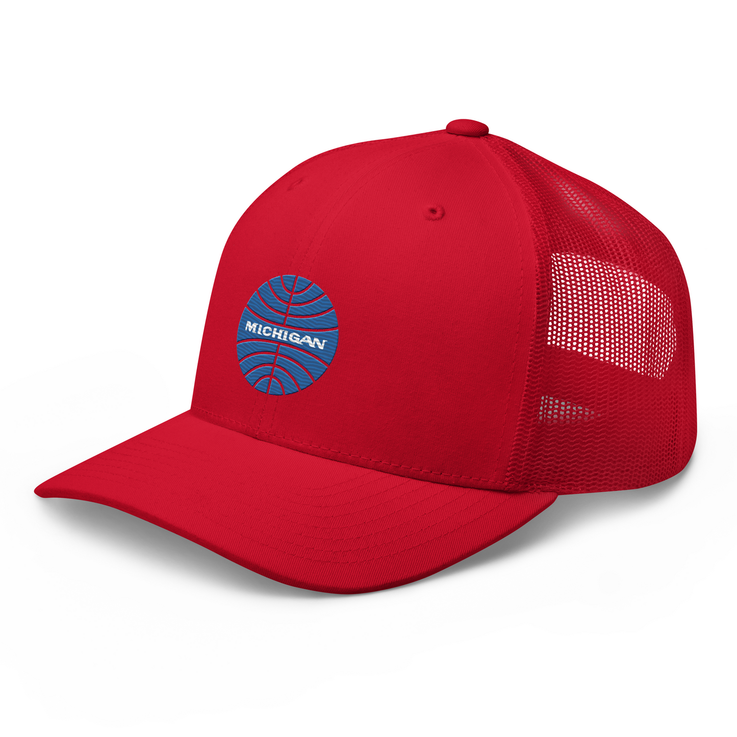 'Michigan' Trucker Hat (Retro Airline Parody)