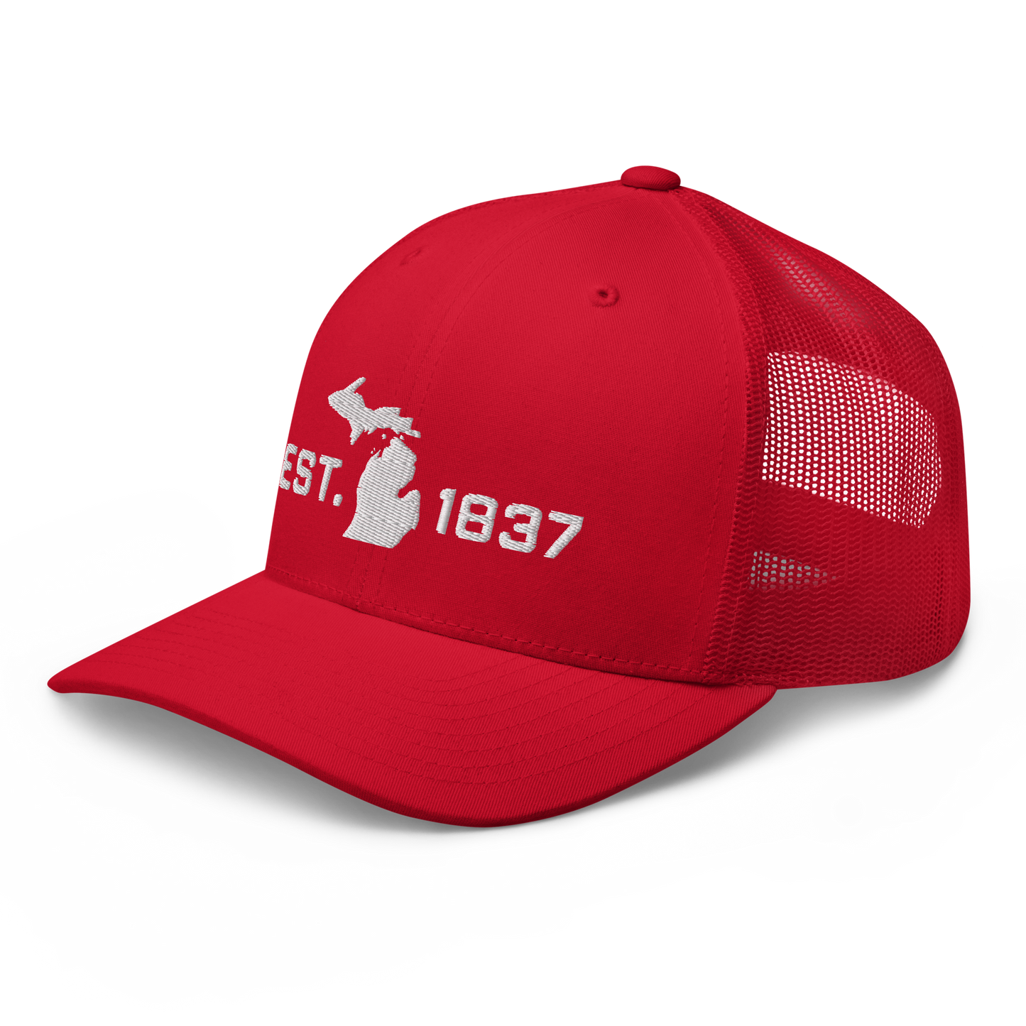 Michigan 'EST 1837' Trucker Hat (Athletic Font)