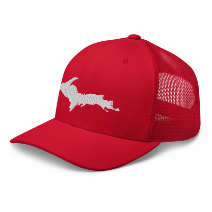 Michigan Upper Peninsula Trucker Hat (w/ UP Outline)