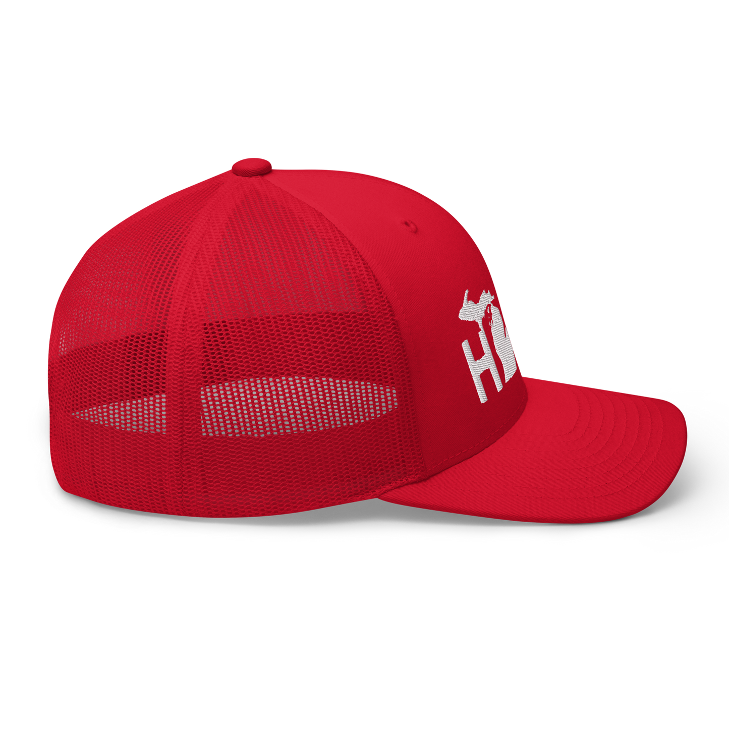 Michigan 'Home' Trucker Hat (Geometric Sans Font)