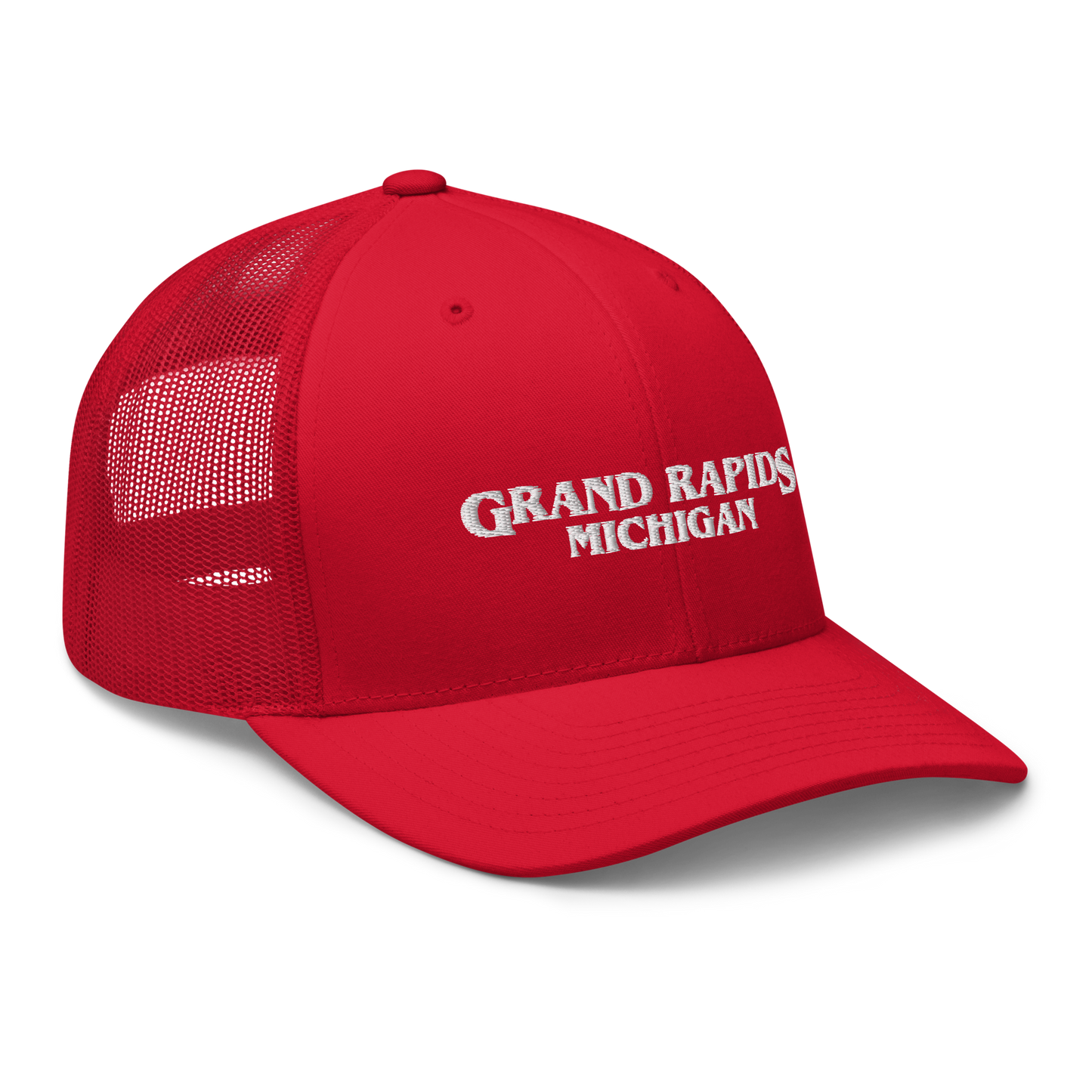 'Grand Rapids Michigan' Trucker Hat (1980s Drama Parody)