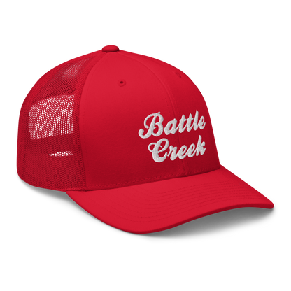 'Battle Creek' Trucker Hat (Cerealmaker Parody)