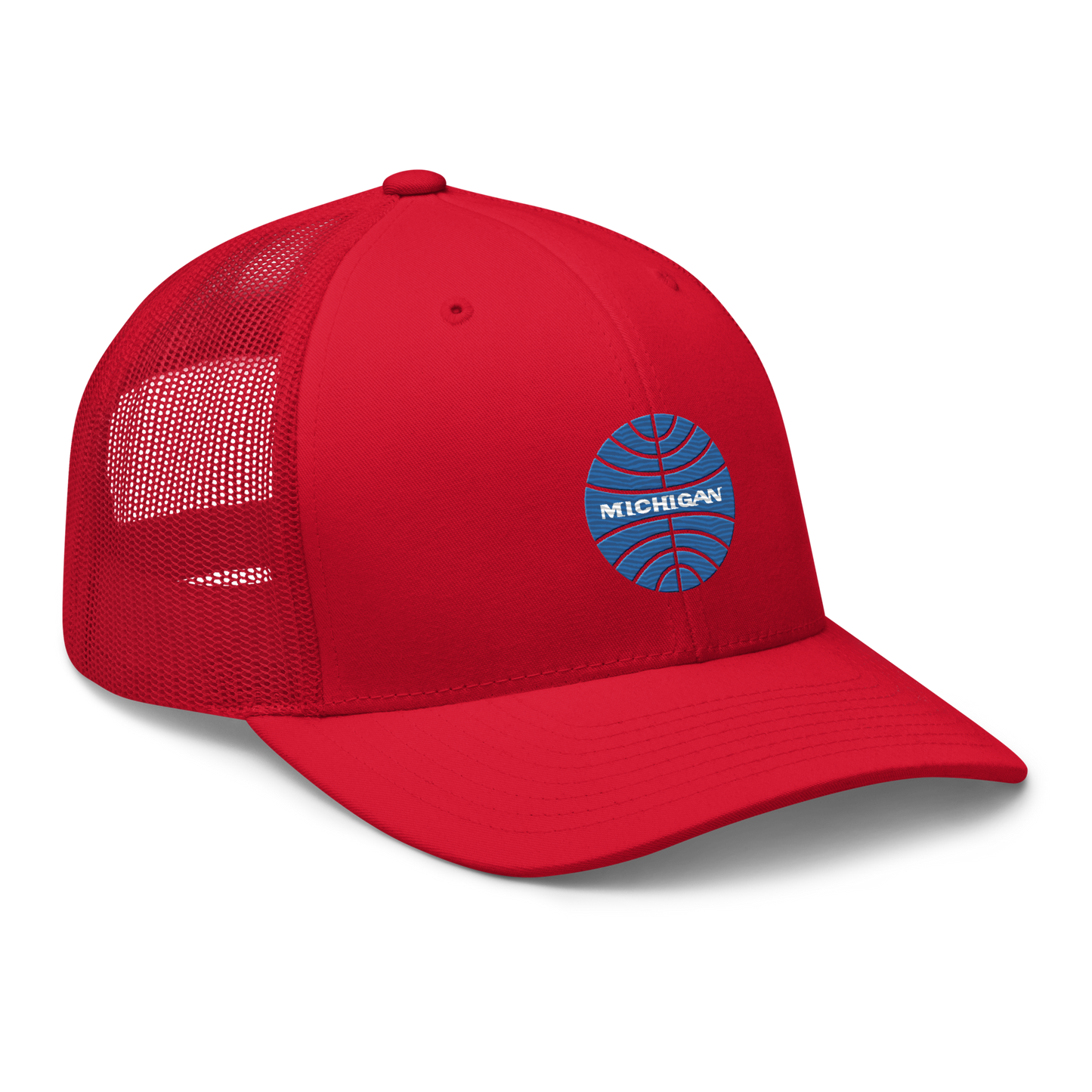 'Michigan' Trucker Hat (Retro Airline Parody)