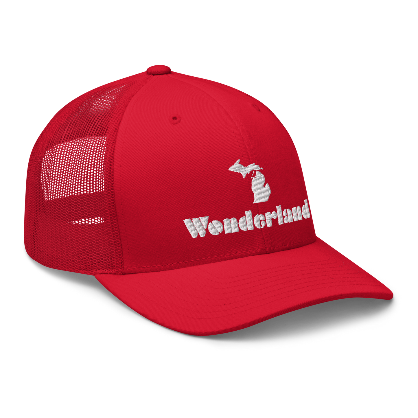 Michigan 'Wonderland' Trucker Hat (Art Deco Font)