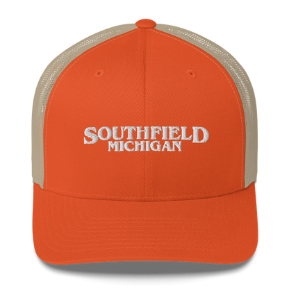 'Southfield Michigan' Trucker Hat (1980s Drama Parody)